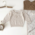 Pullover Double-layer Ruffled Collar Sweater